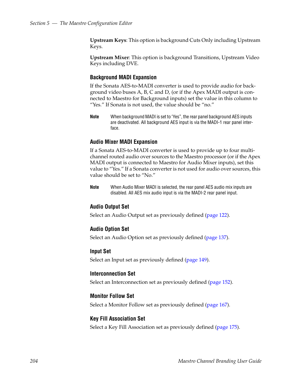 Grass Valley Maestro Master Control v.1.7 User Manual | Page 208 / 234