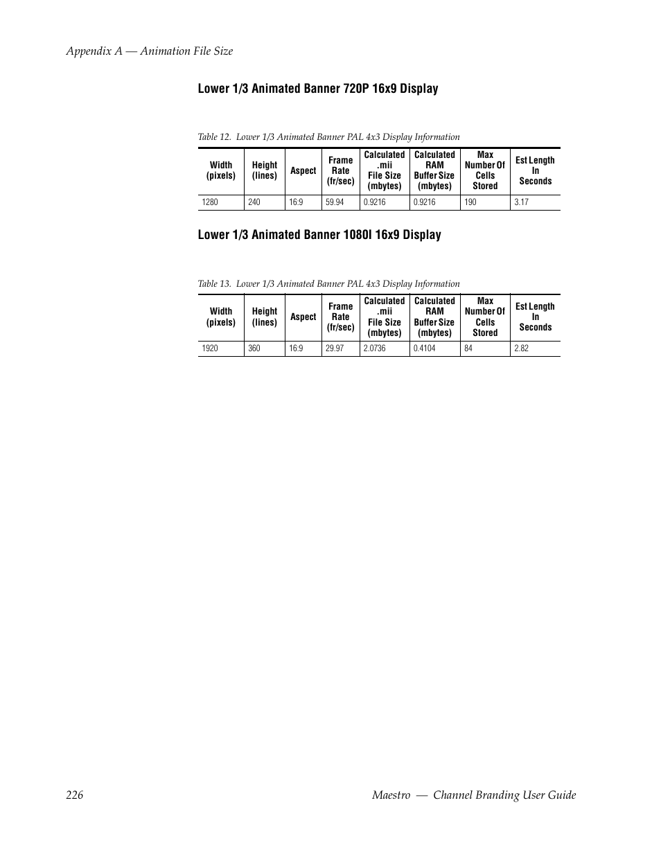 Grass Valley Maestro Master Control v.1.7 User Manual | Page 230 / 234