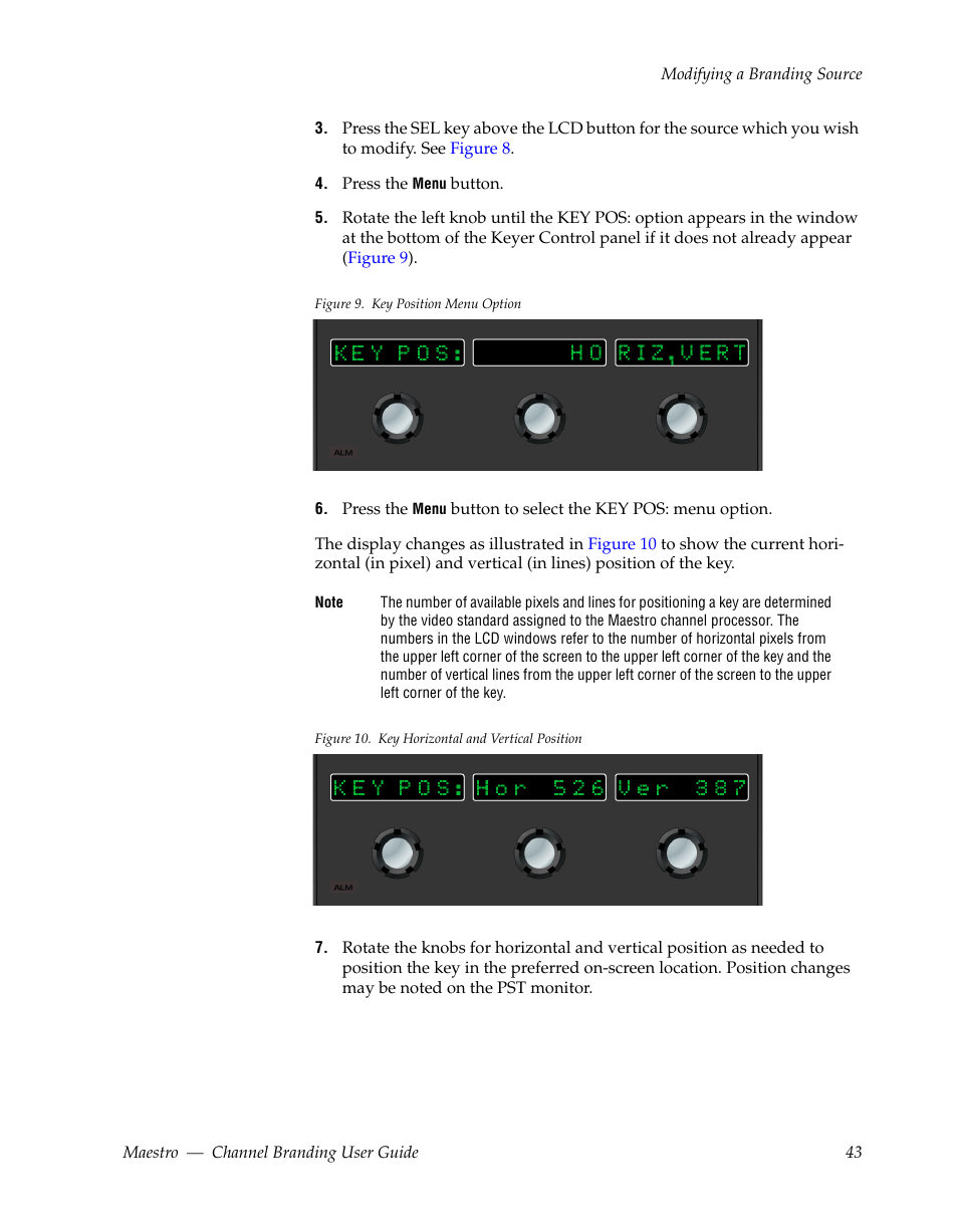 Grass Valley Maestro Master Control v.1.7 User Manual | Page 47 / 234
