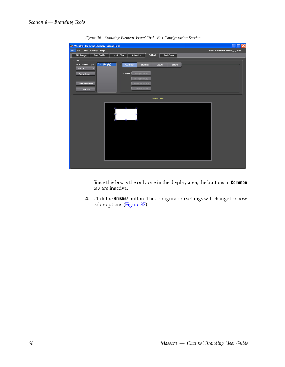 Grass Valley Maestro Master Control v.1.7 User Manual | Page 72 / 234