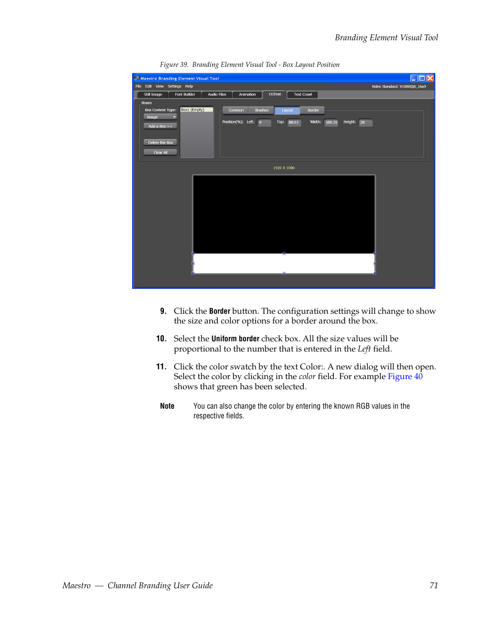 Grass Valley Maestro Master Control v.1.7 User Manual | Page 75 / 234