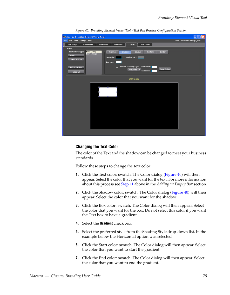 Figure 45 | Grass Valley Maestro Master Control v.1.7 User Manual | Page 79 / 234