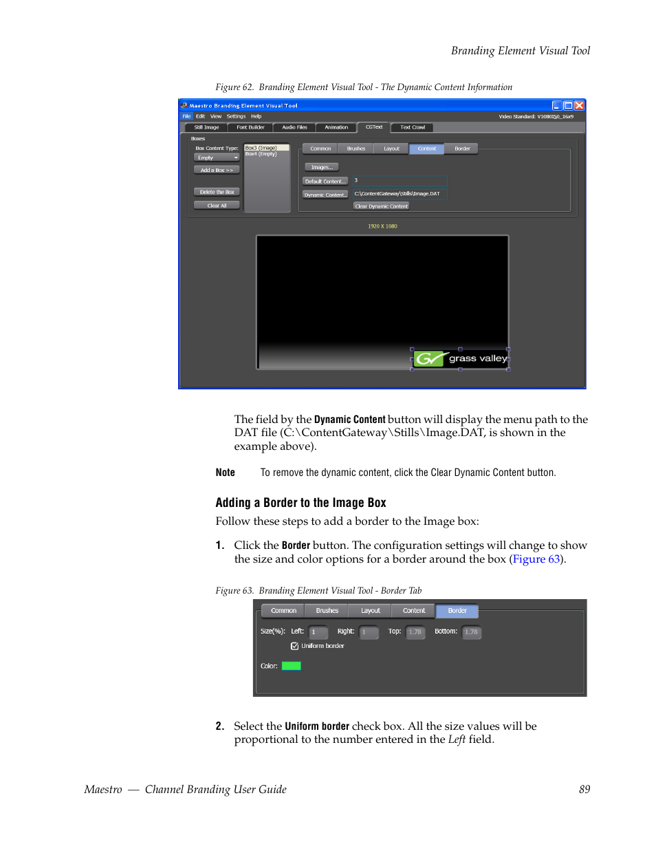 Grass Valley Maestro Master Control v.1.7 User Manual | Page 93 / 234