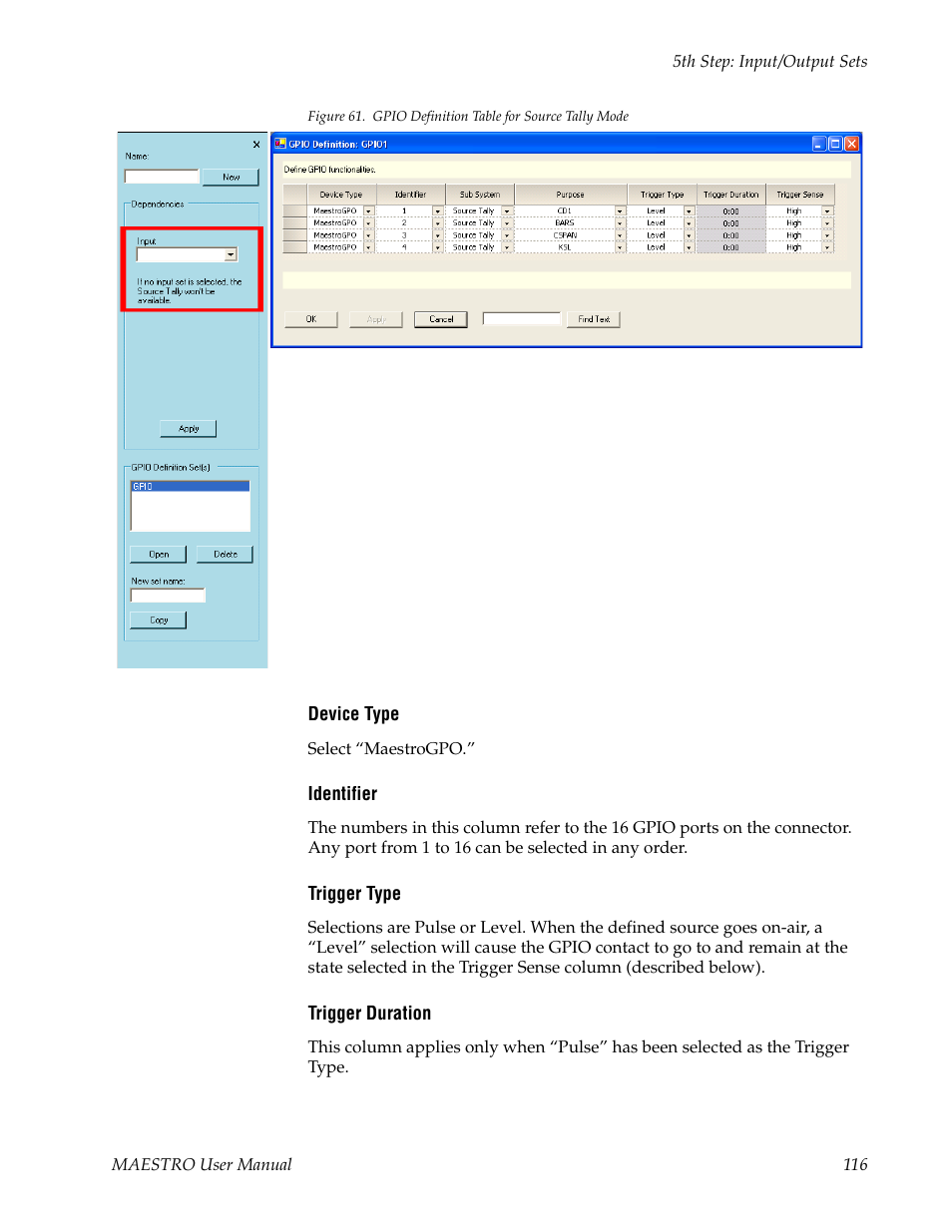 Grass Valley Maestro Master Control v.2.4.0 User Manual | Page 120 / 455