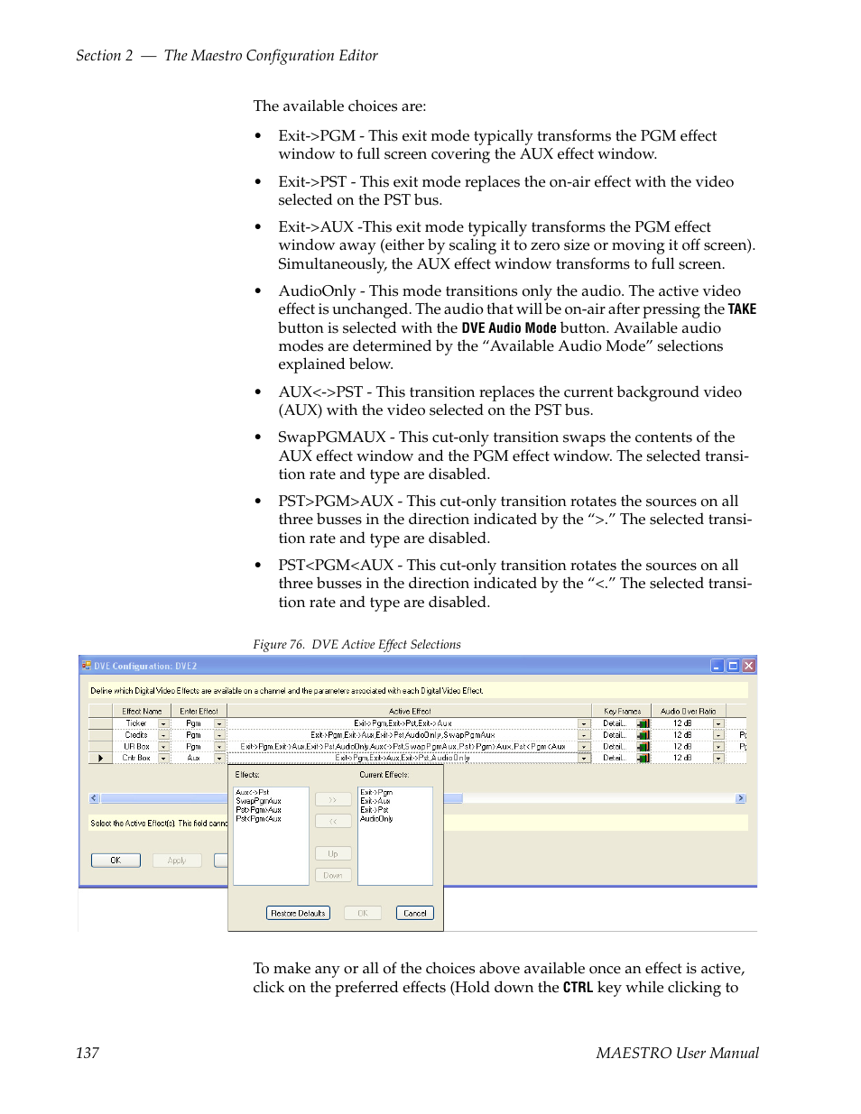 Grass Valley Maestro Master Control v.2.4.0 User Manual | Page 141 / 455