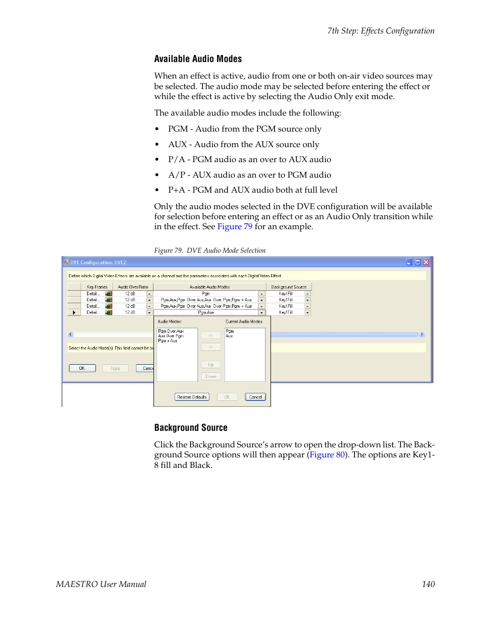 Grass Valley Maestro Master Control v.2.4.0 User Manual | Page 144 / 455