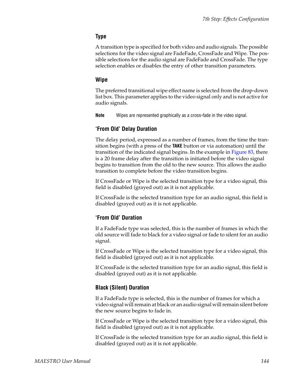 Grass Valley Maestro Master Control v.2.4.0 User Manual | Page 148 / 455