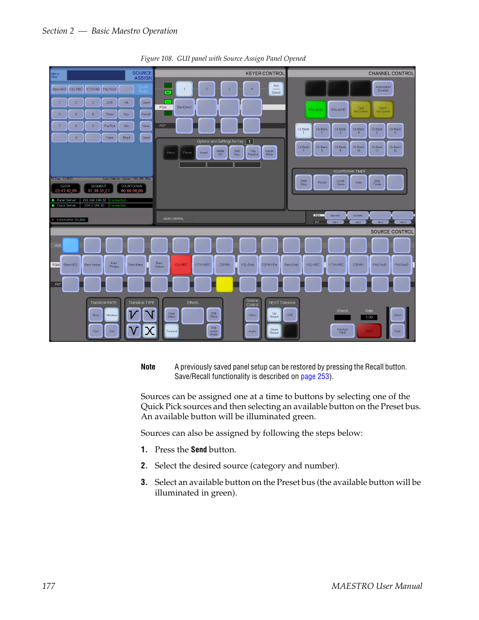 Grass Valley Maestro Master Control v.2.4.0 User Manual | Page 181 / 455