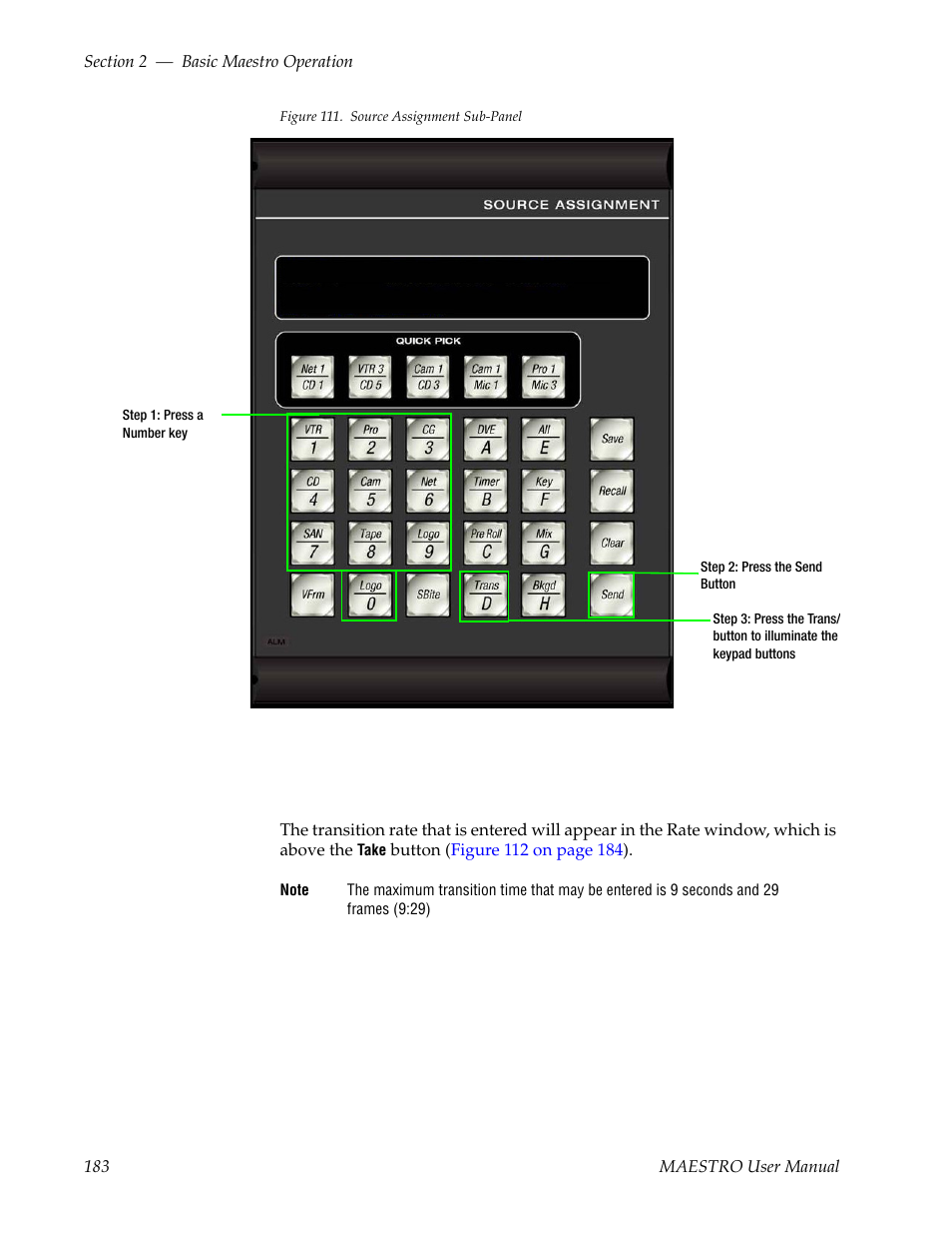 Grass Valley Maestro Master Control v.2.4.0 User Manual | Page 187 / 455