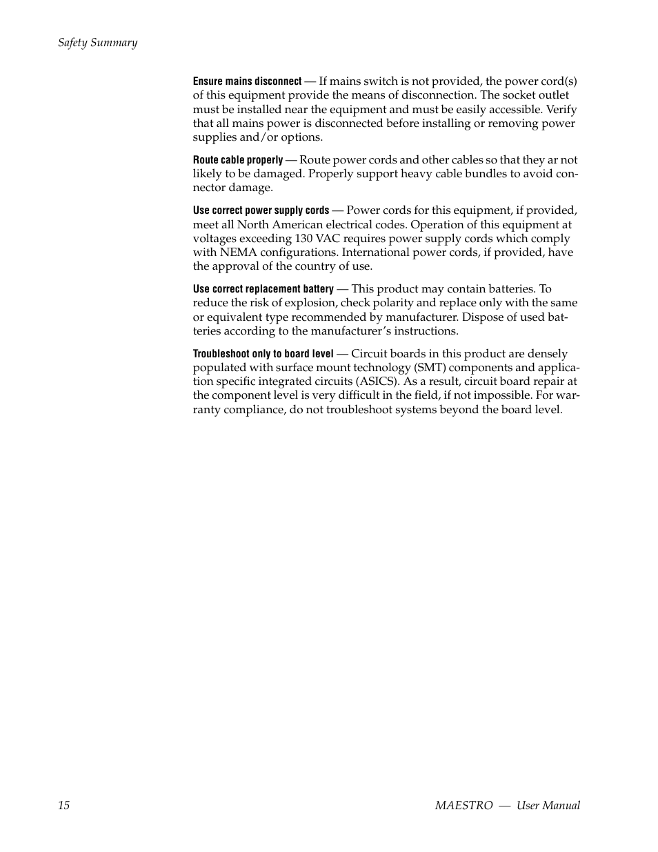 Grass Valley Maestro Master Control v.2.4.0 User Manual | Page 19 / 455