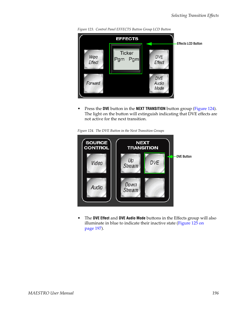 Button | Grass Valley Maestro Master Control v.2.4.0 User Manual | Page 200 / 455