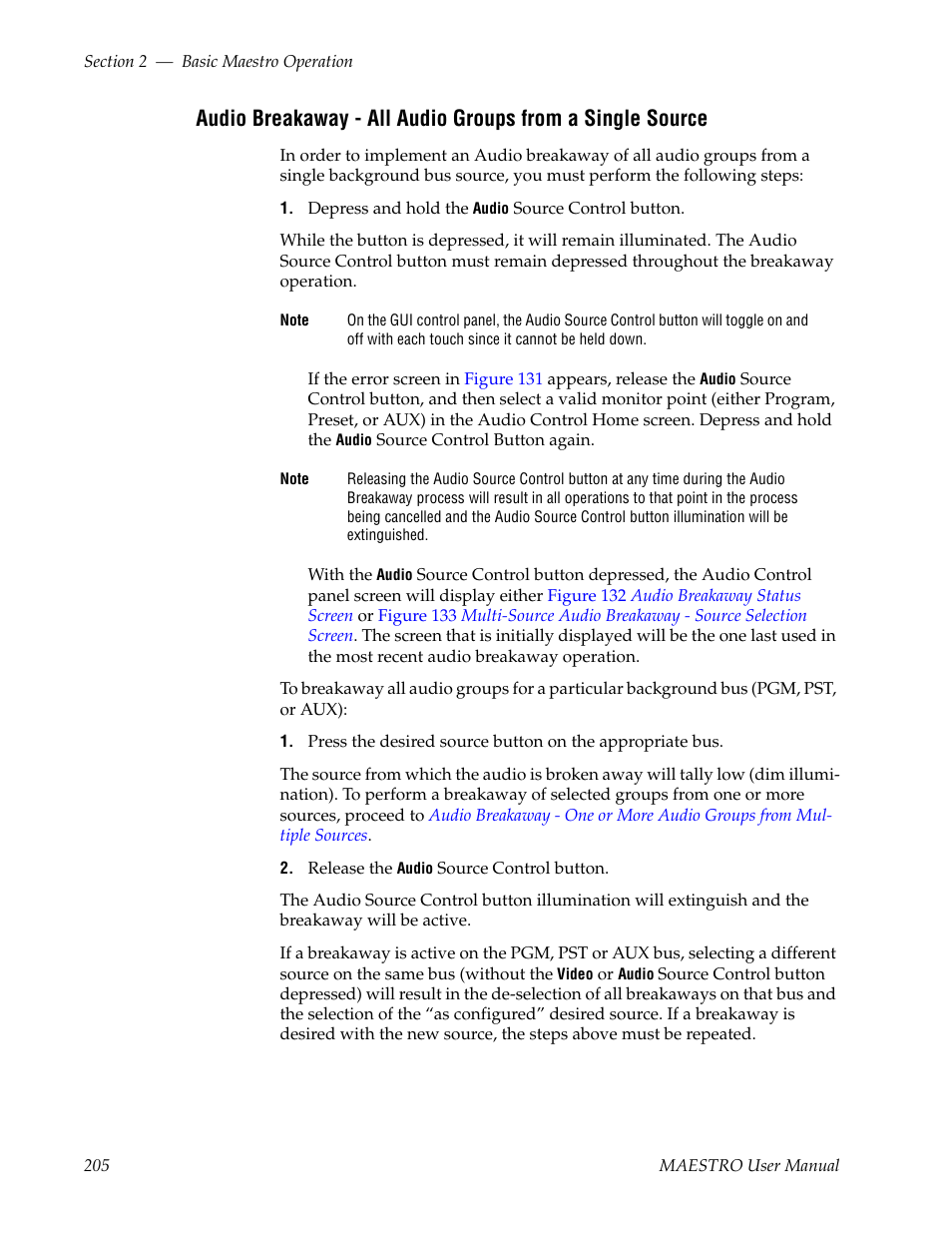 Grass Valley Maestro Master Control v.2.4.0 User Manual | Page 209 / 455