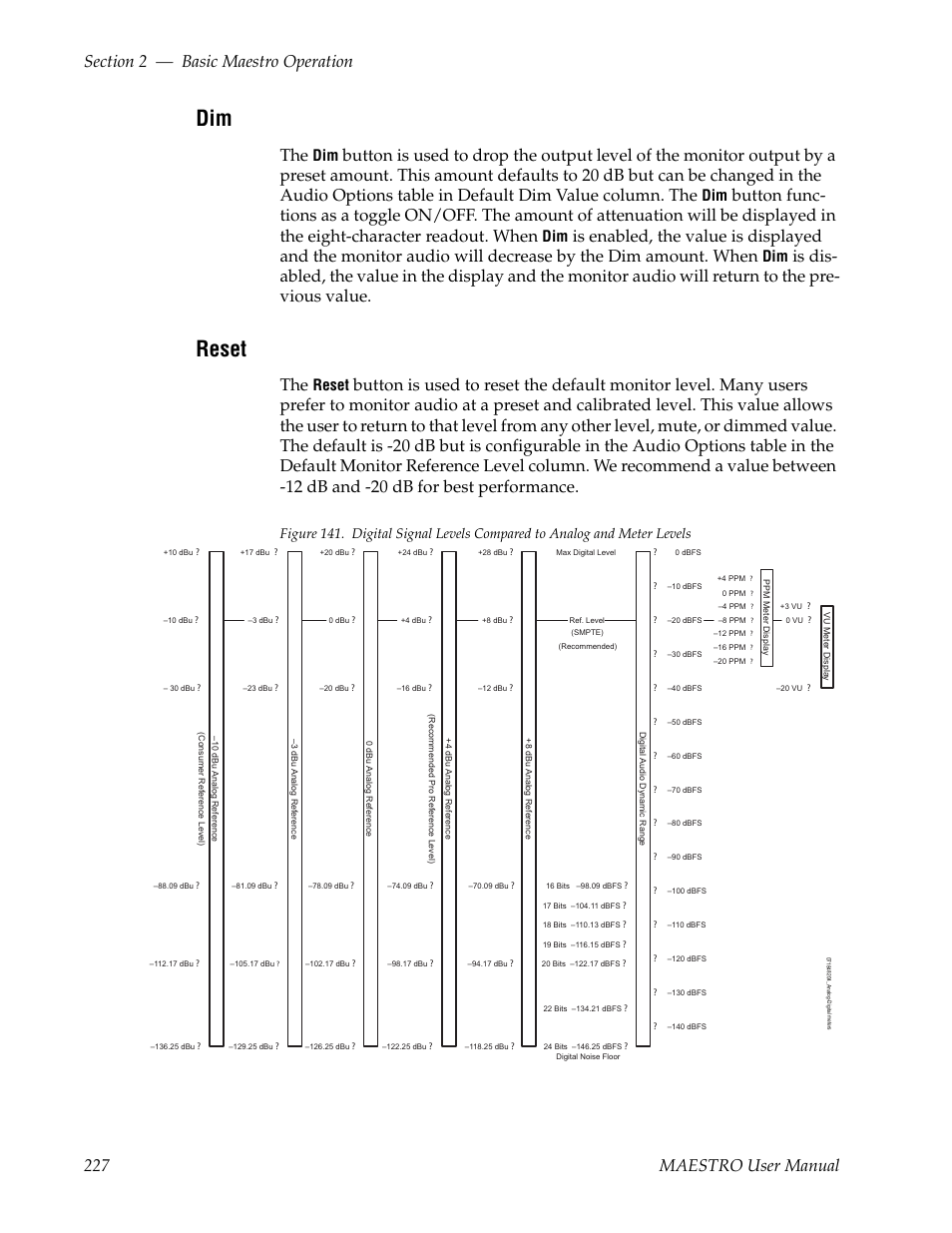 Reset | Grass Valley Maestro Master Control v.2.4.0 User Manual | Page 231 / 455