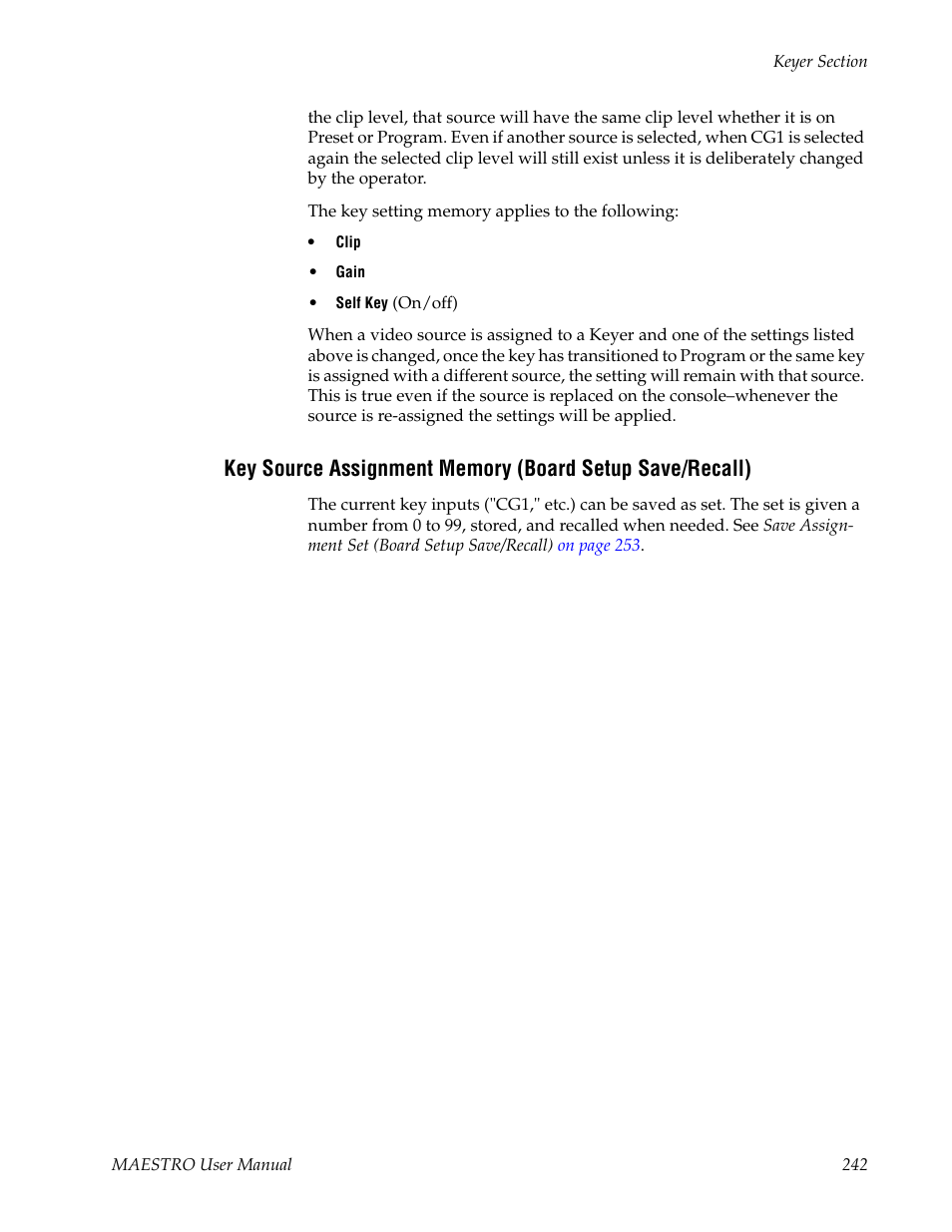 Grass Valley Maestro Master Control v.2.4.0 User Manual | Page 246 / 455