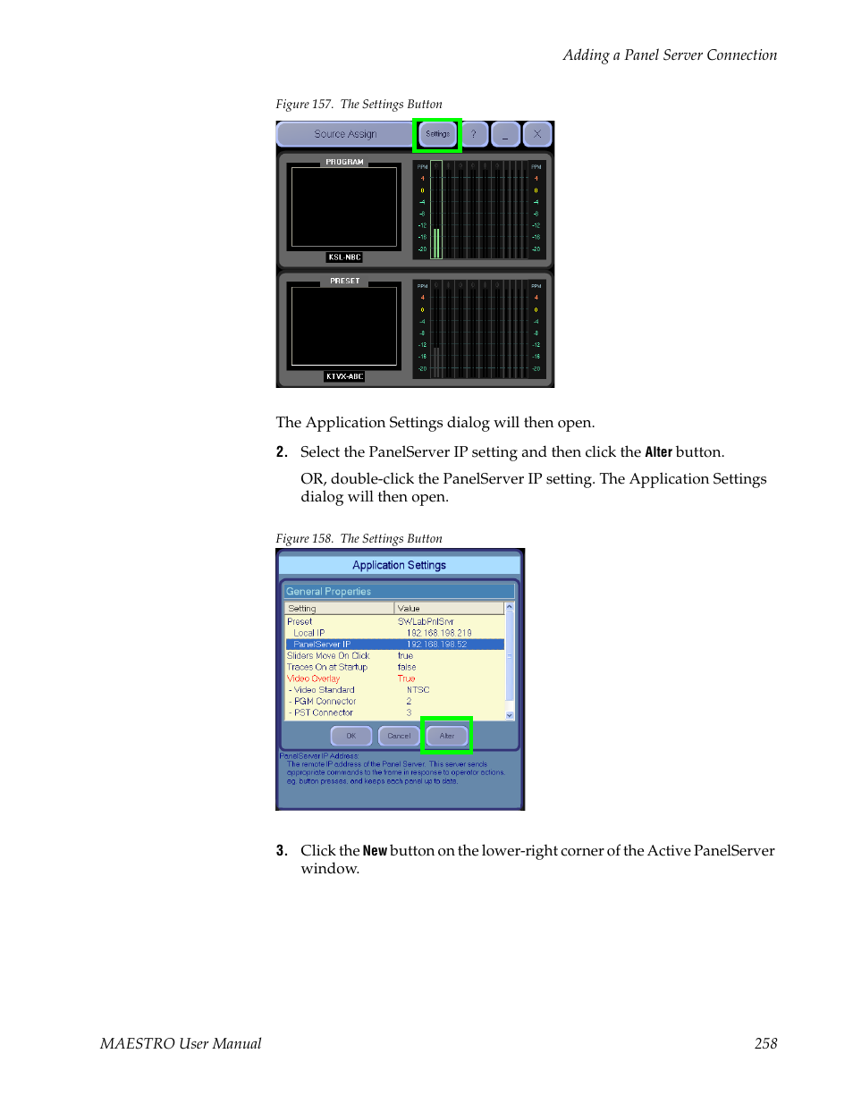 Grass Valley Maestro Master Control v.2.4.0 User Manual | Page 262 / 455