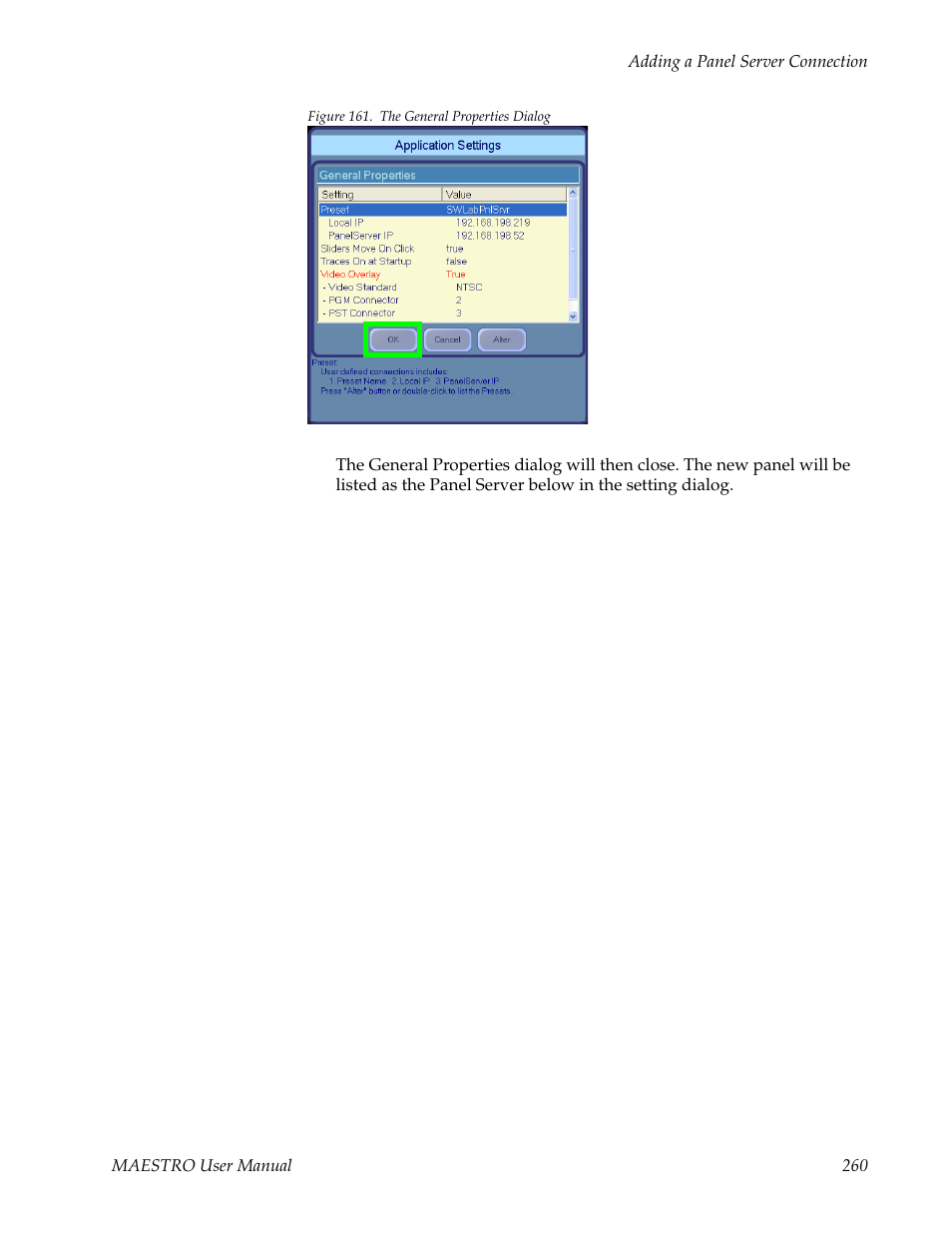 Grass Valley Maestro Master Control v.2.4.0 User Manual | Page 264 / 455