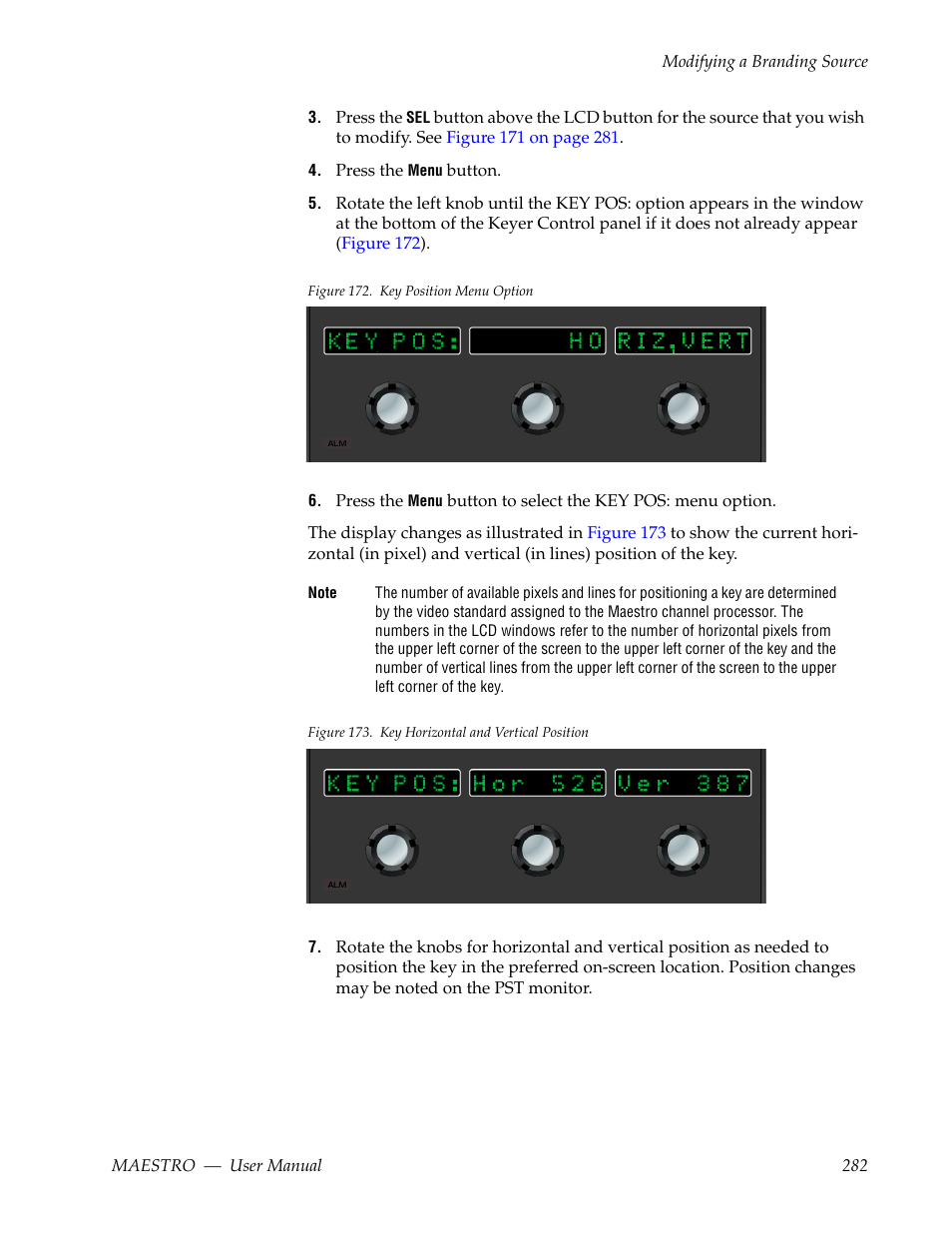 Grass Valley Maestro Master Control v.2.4.0 User Manual | Page 286 / 455