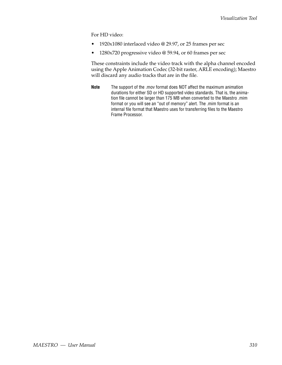 Grass Valley Maestro Master Control v.2.4.0 User Manual | Page 314 / 455