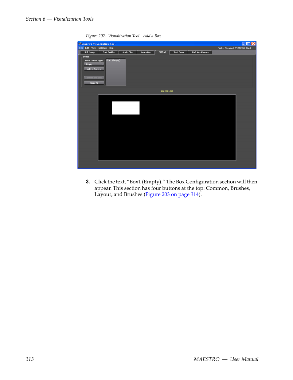 Grass Valley Maestro Master Control v.2.4.0 User Manual | Page 317 / 455