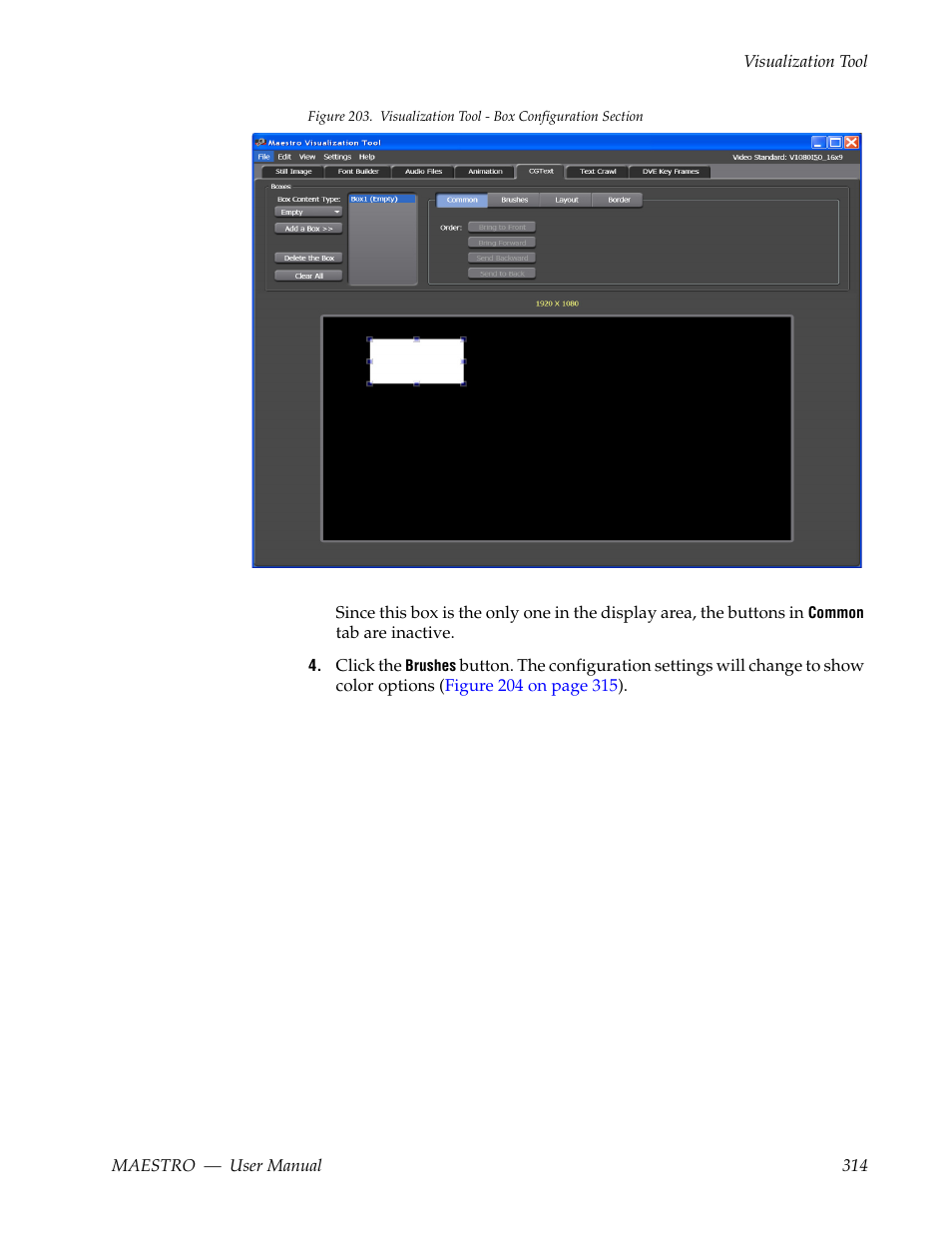 Grass Valley Maestro Master Control v.2.4.0 User Manual | Page 318 / 455
