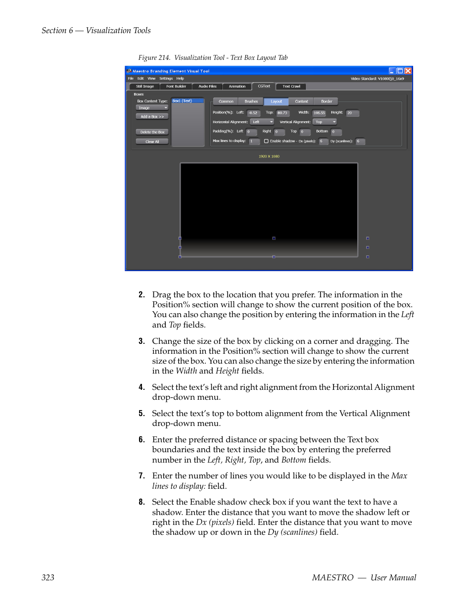Grass Valley Maestro Master Control v.2.4.0 User Manual | Page 327 / 455