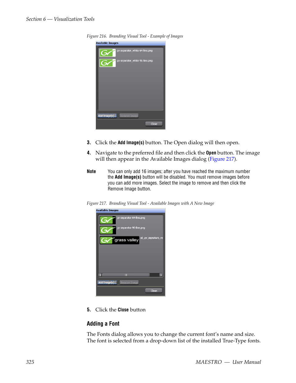 Grass Valley Maestro Master Control v.2.4.0 User Manual | Page 329 / 455