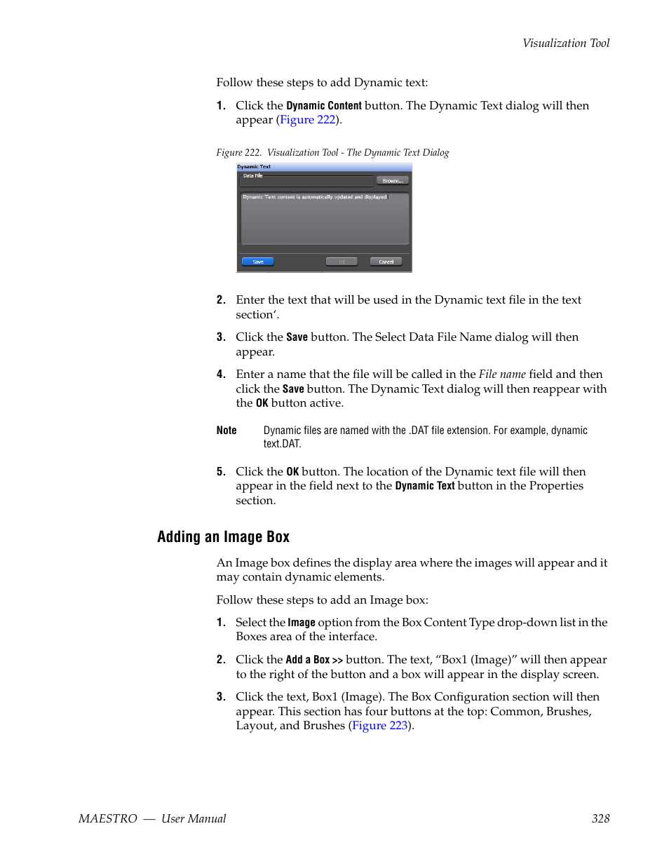 Adding an image box | Grass Valley Maestro Master Control v.2.4.0 User Manual | Page 332 / 455