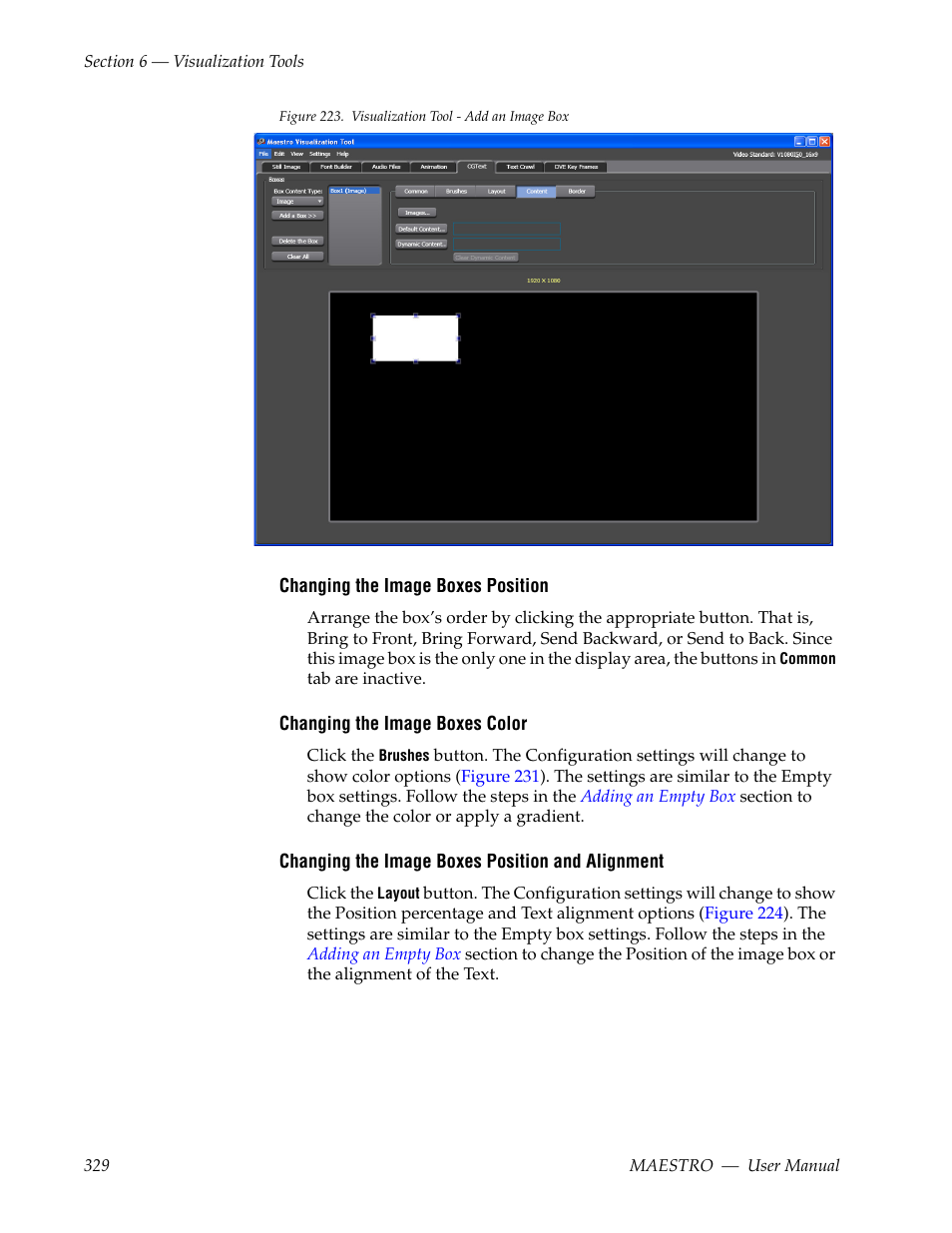 Ushes, Figure 223 | Grass Valley Maestro Master Control v.2.4.0 User Manual | Page 333 / 455
