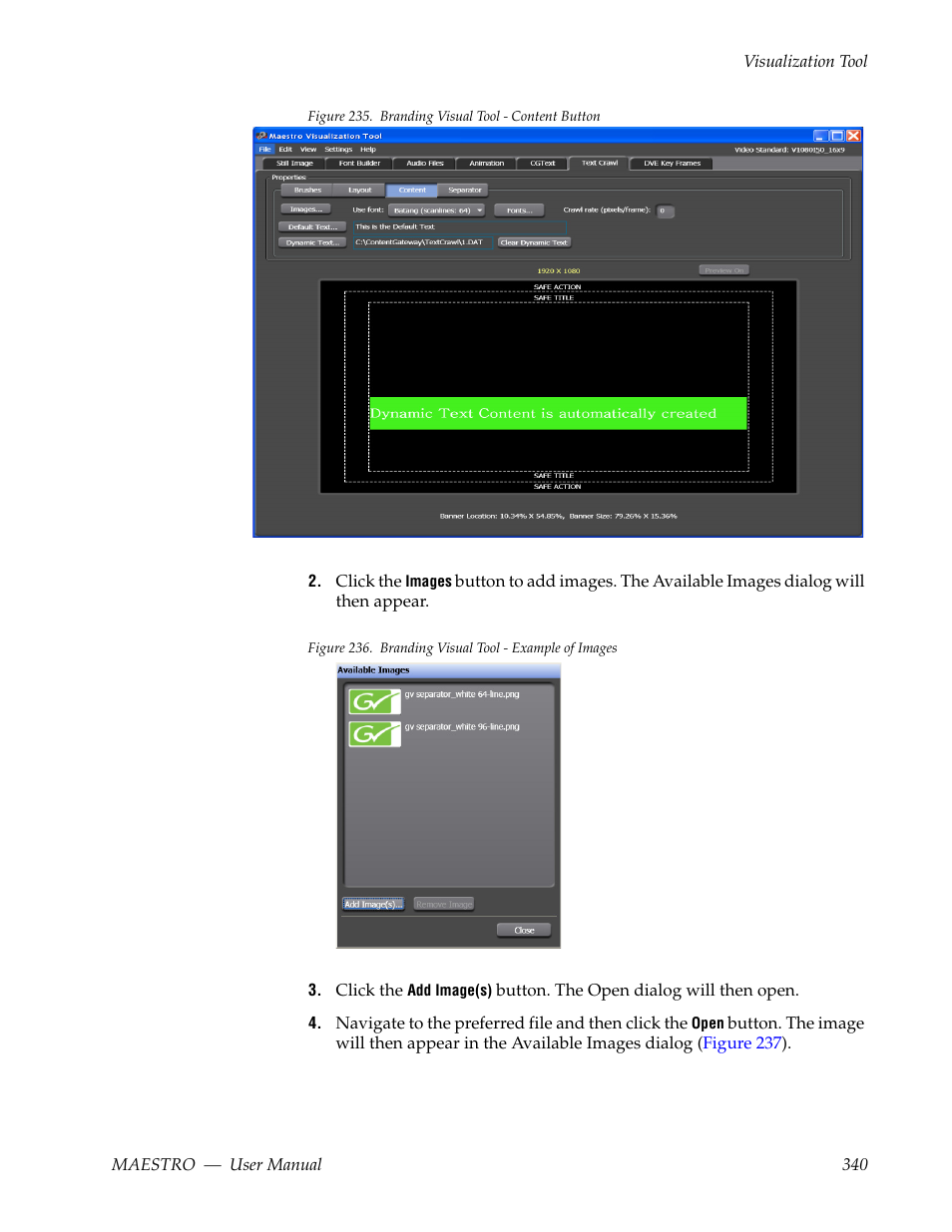 Figure 235 | Grass Valley Maestro Master Control v.2.4.0 User Manual | Page 344 / 455