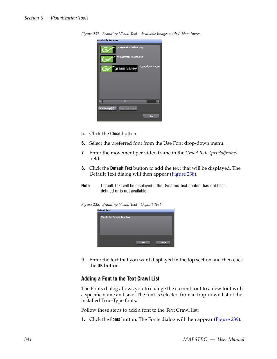Grass Valley Maestro Master Control v.2.4.0 User Manual | Page 345 / 455