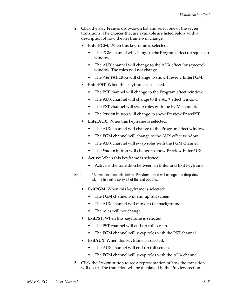 Grass Valley Maestro Master Control v.2.4.0 User Manual | Page 352 / 455