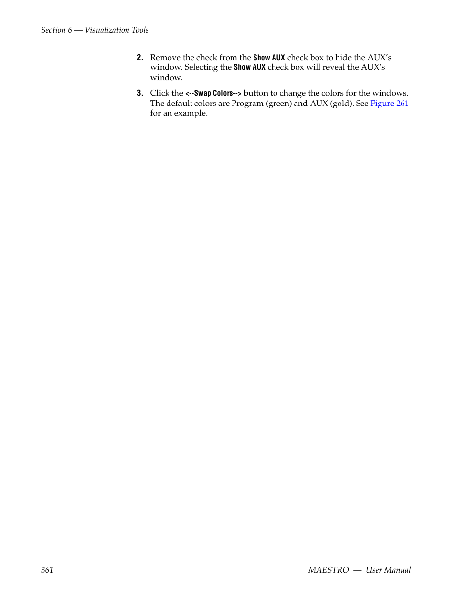 Grass Valley Maestro Master Control v.2.4.0 User Manual | Page 365 / 455