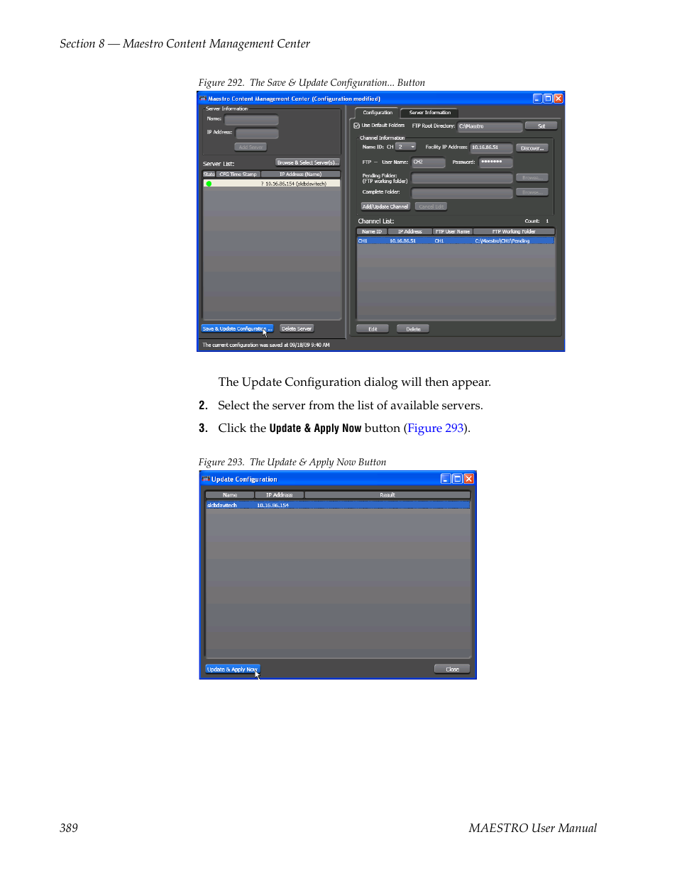 Grass Valley Maestro Master Control v.2.4.0 User Manual | Page 393 / 455