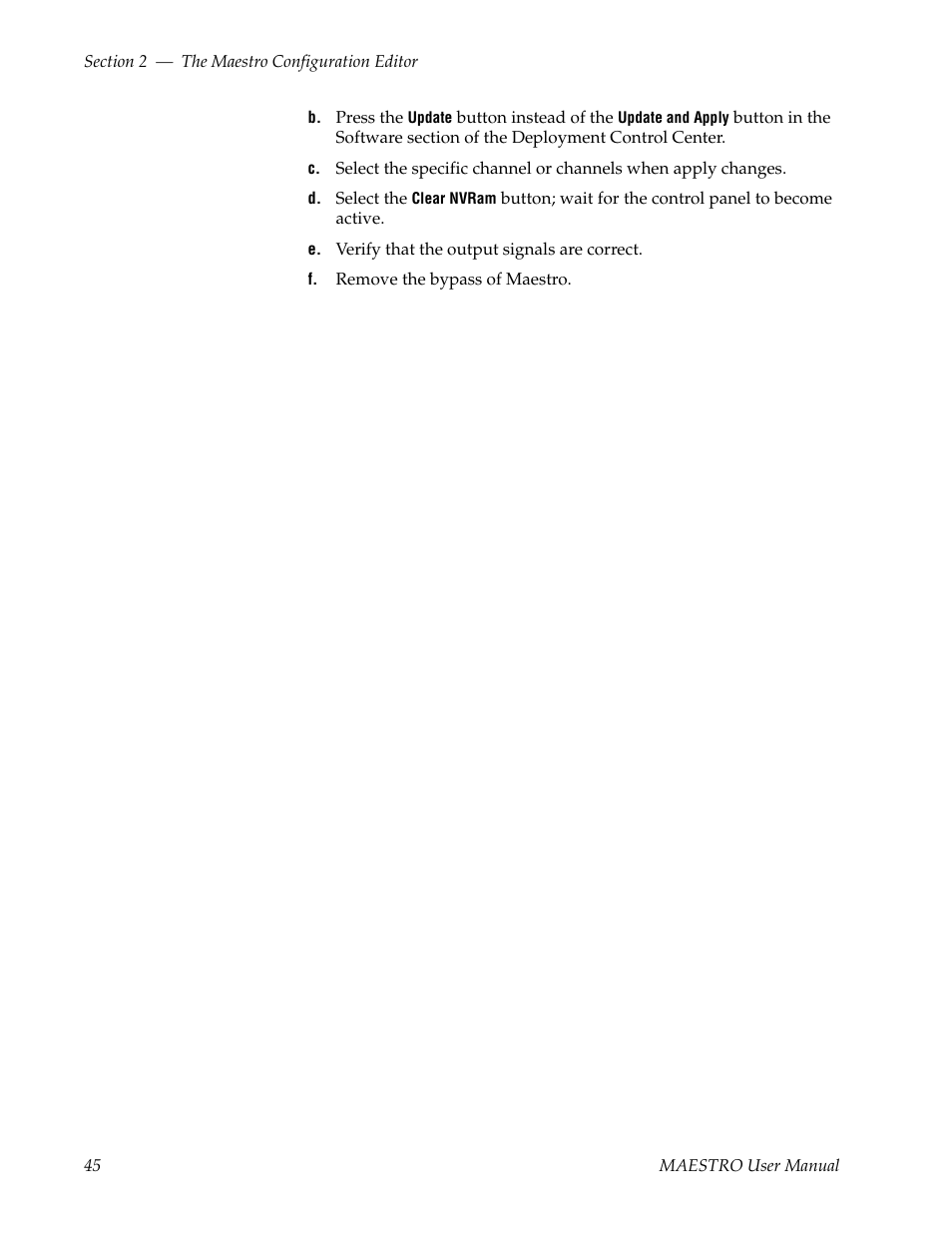 Grass Valley Maestro Master Control v.2.4.0 User Manual | Page 49 / 455