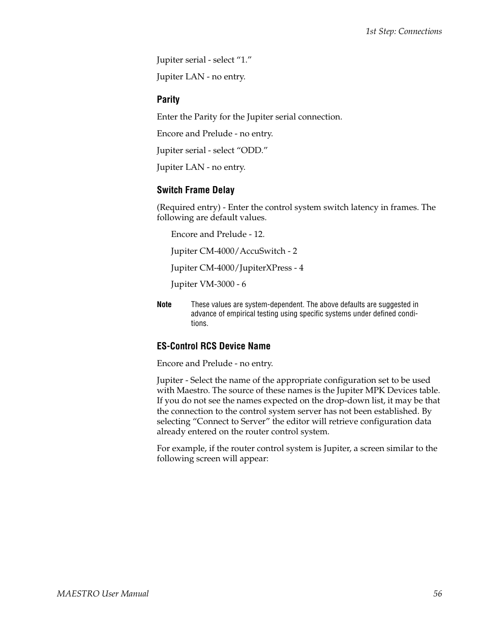 Grass Valley Maestro Master Control v.2.4.0 User Manual | Page 60 / 455
