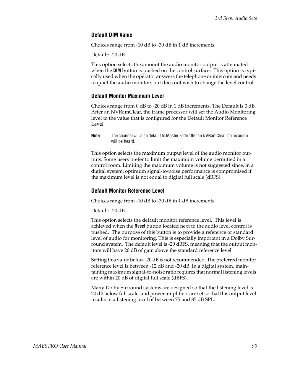 Grass Valley Maestro Master Control v.2.4.0 User Manual | Page 94 / 455