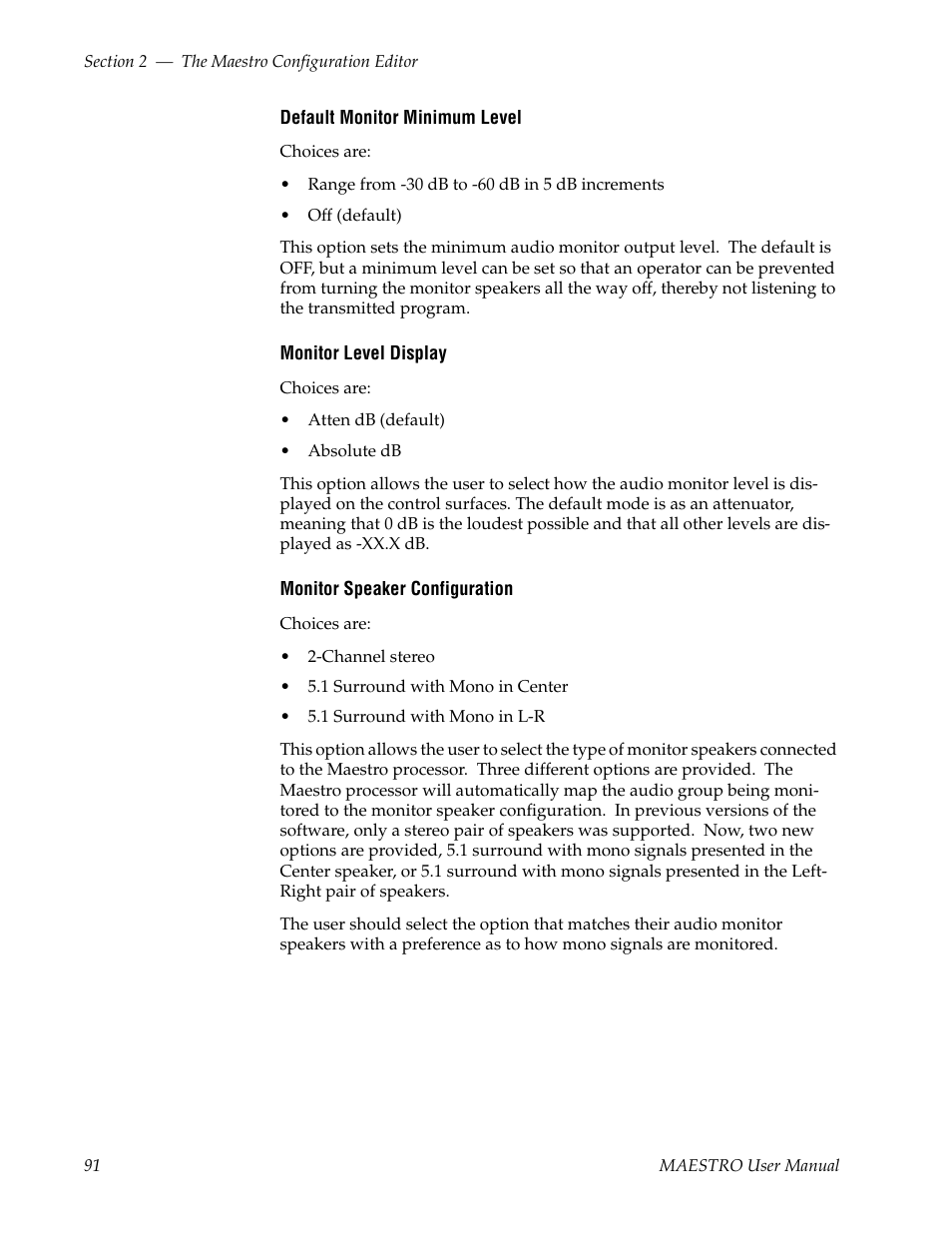 Grass Valley Maestro Master Control v.2.4.0 User Manual | Page 95 / 455