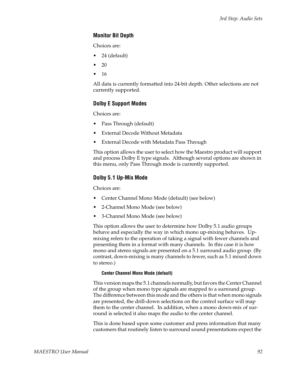 Grass Valley Maestro Master Control v.2.4.0 User Manual | Page 96 / 455