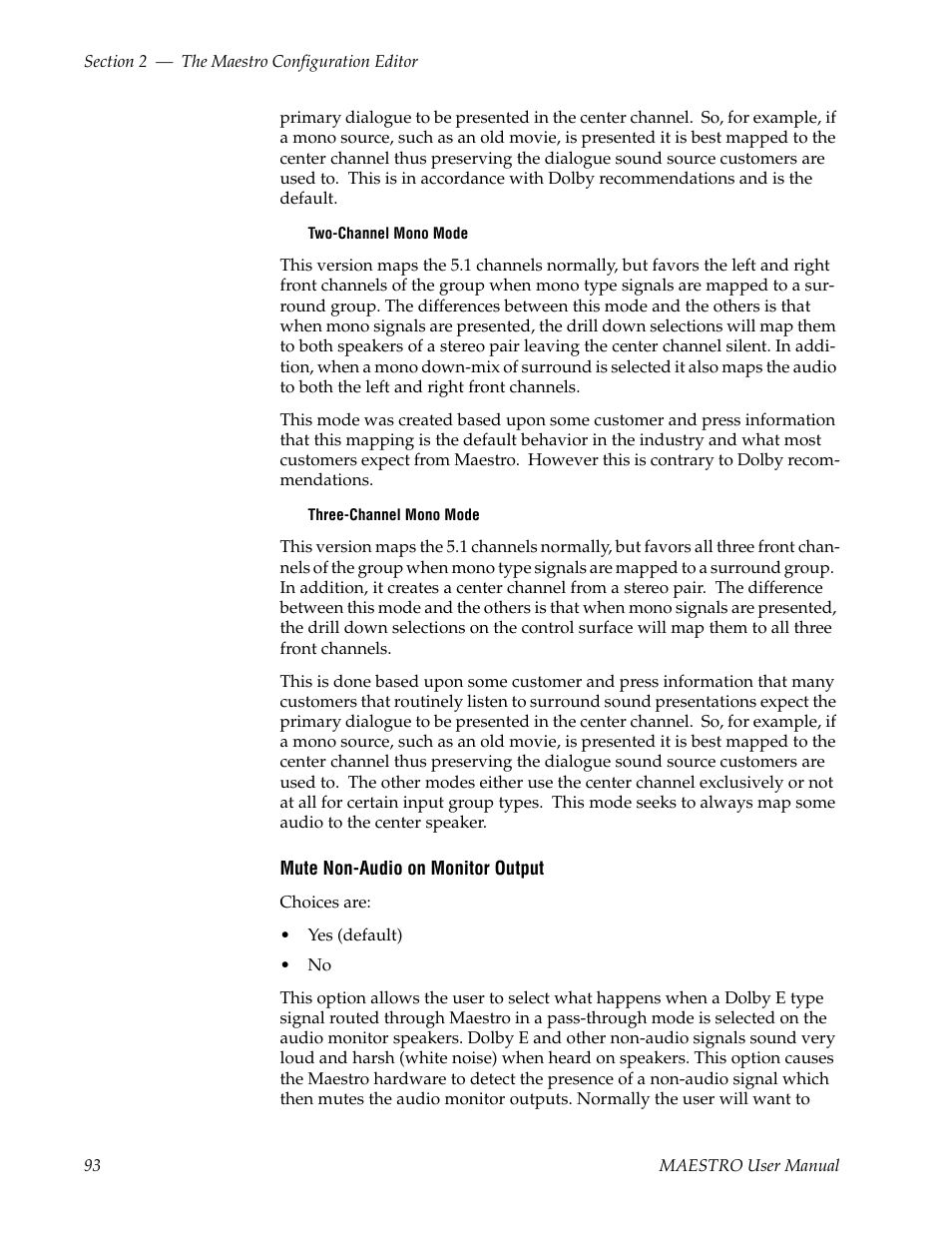 Grass Valley Maestro Master Control v.2.4.0 User Manual | Page 97 / 455