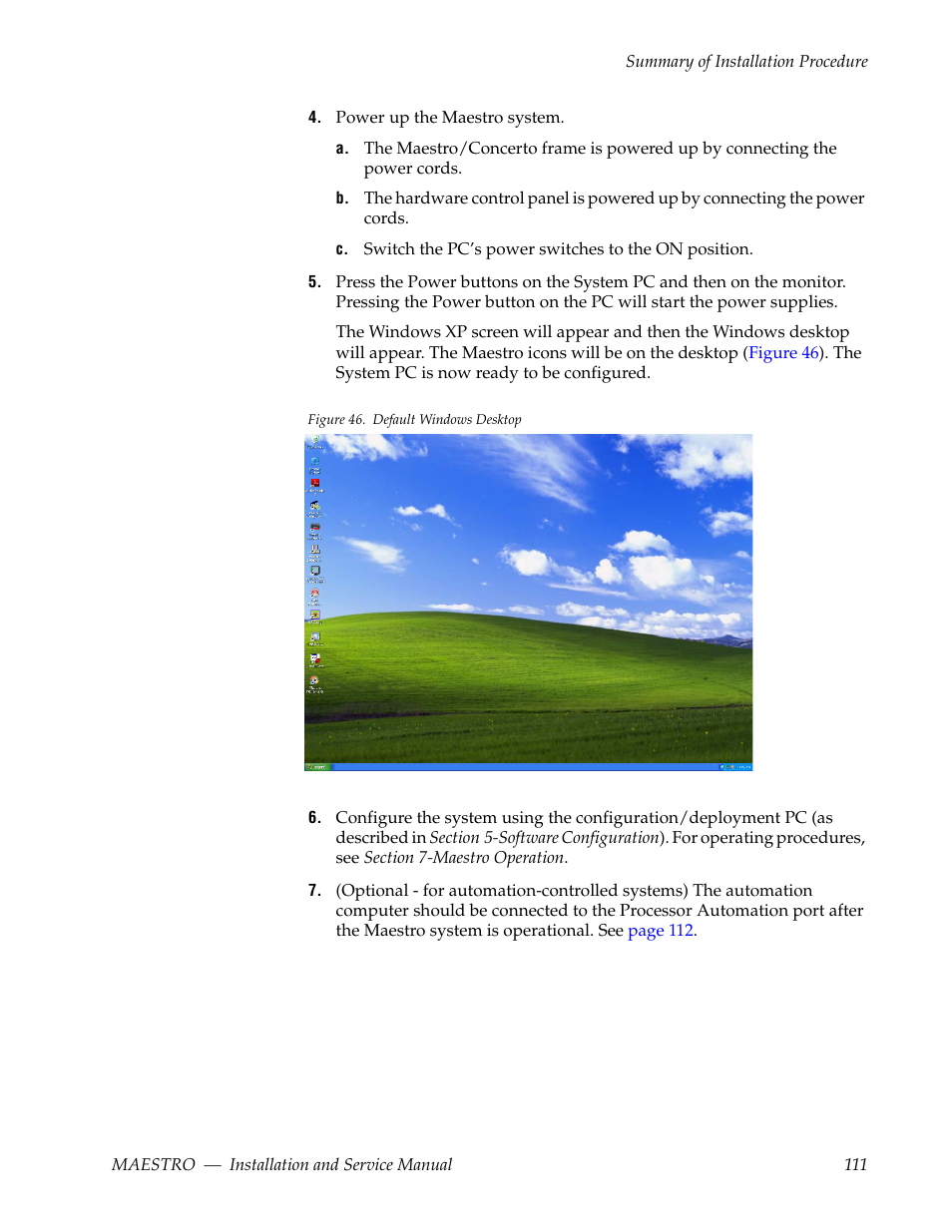 Grass Valley Maestro Master Control Installation v.2.4.0 User Manual | Page 111 / 428