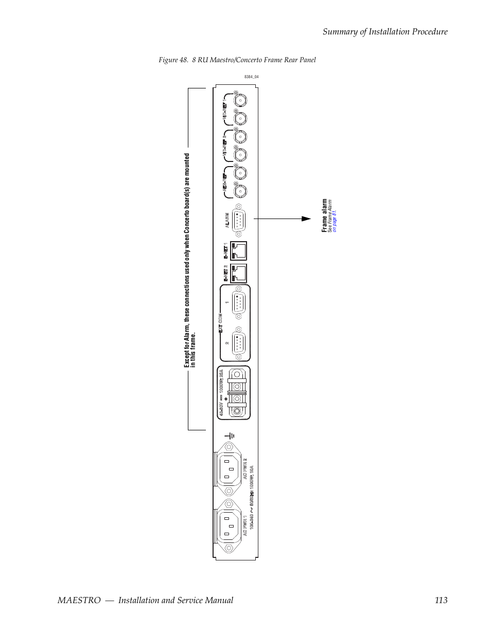 Grass Valley Maestro Master Control Installation v.2.4.0 User Manual | Page 113 / 428