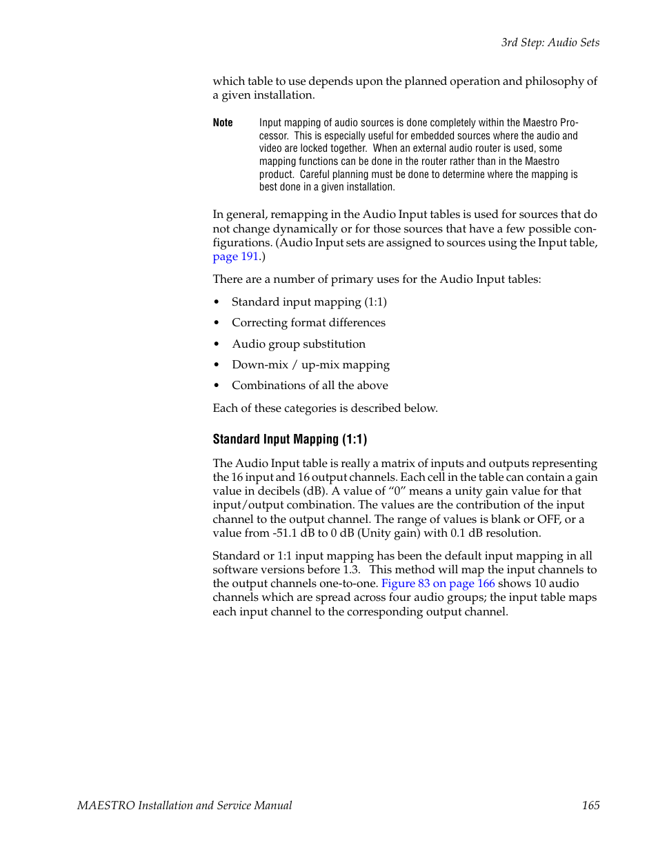 Grass Valley Maestro Master Control Installation v.2.4.0 User Manual | Page 165 / 428