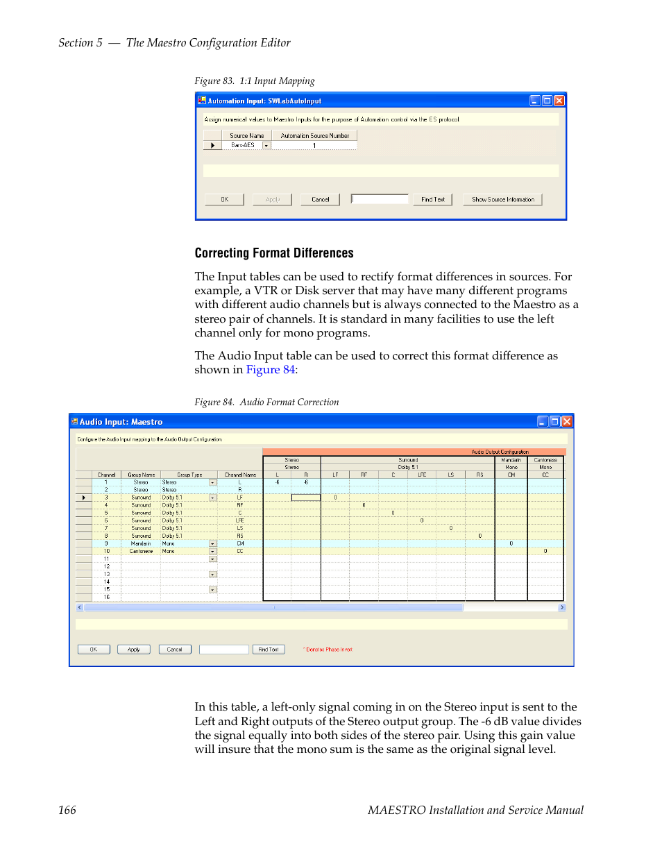 Grass Valley Maestro Master Control Installation v.2.4.0 User Manual | Page 166 / 428