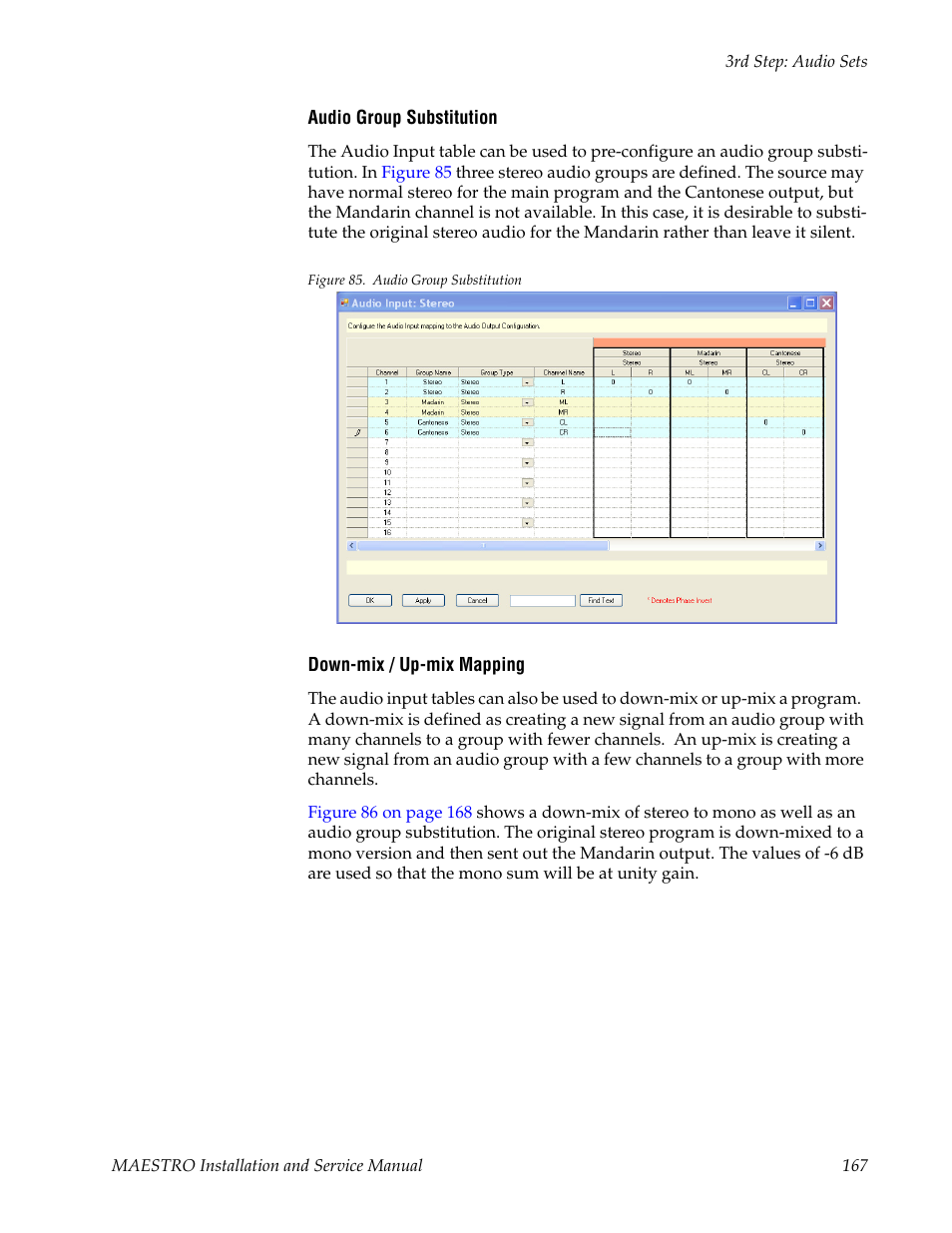 Grass Valley Maestro Master Control Installation v.2.4.0 User Manual | Page 167 / 428