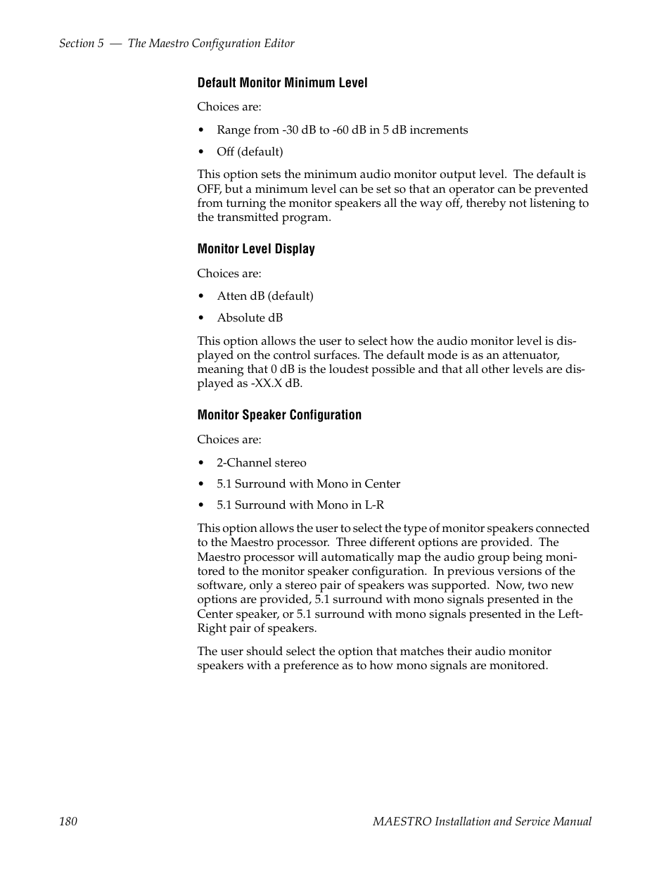 Grass Valley Maestro Master Control Installation v.2.4.0 User Manual | Page 180 / 428