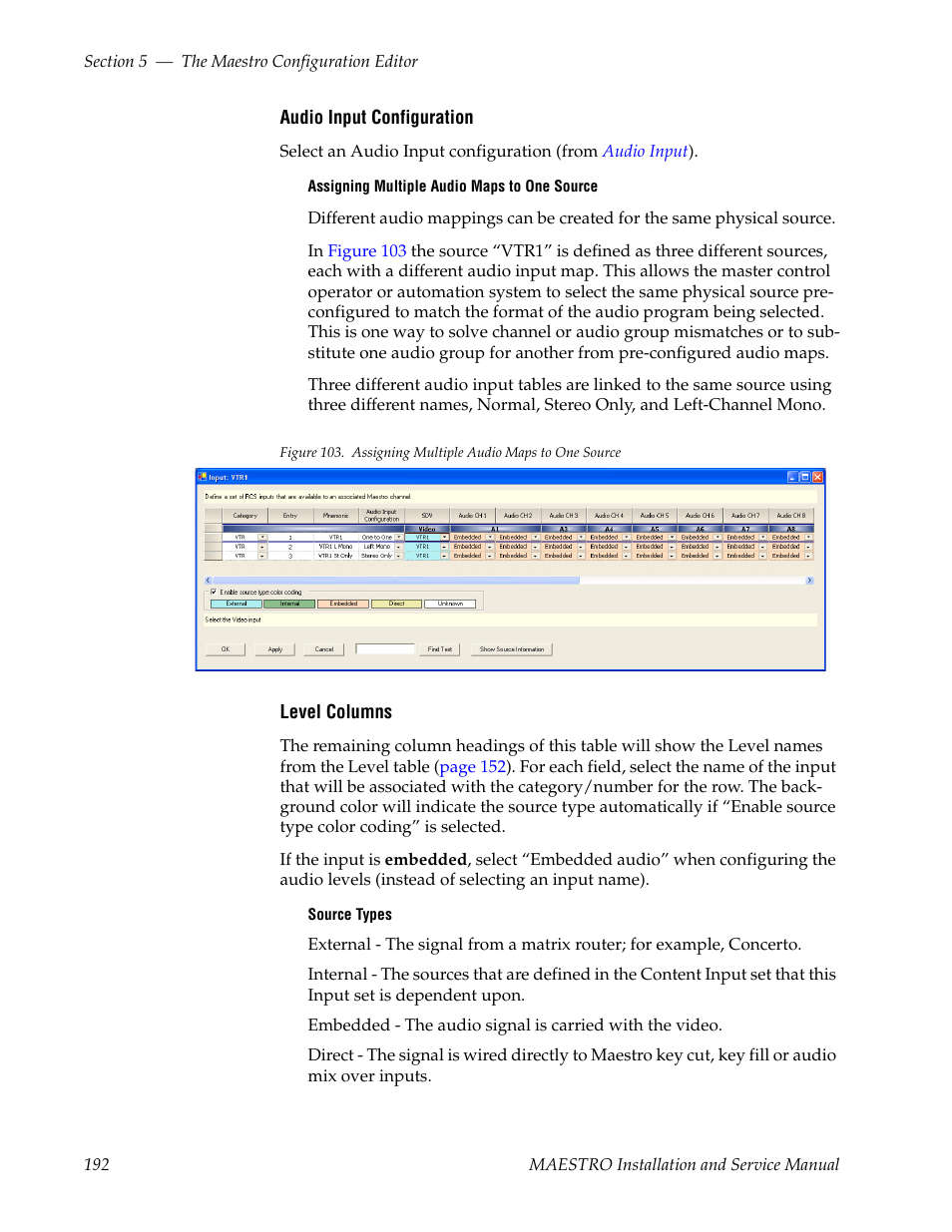 Grass Valley Maestro Master Control Installation v.2.4.0 User Manual | Page 192 / 428