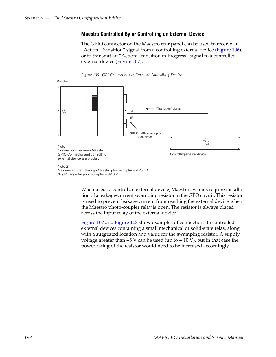 Grass Valley Maestro Master Control Installation v.2.4.0 User Manual | Page 198 / 428