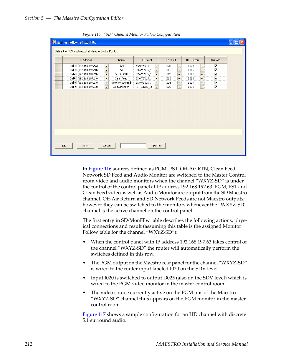 Grass Valley Maestro Master Control Installation v.2.4.0 User Manual | Page 212 / 428