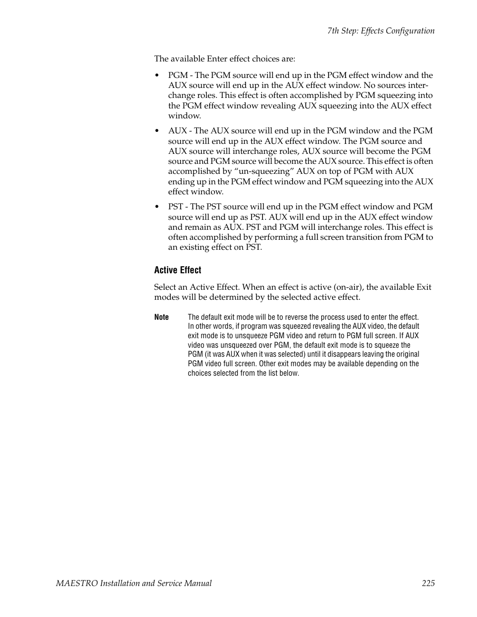 Grass Valley Maestro Master Control Installation v.2.4.0 User Manual | Page 225 / 428