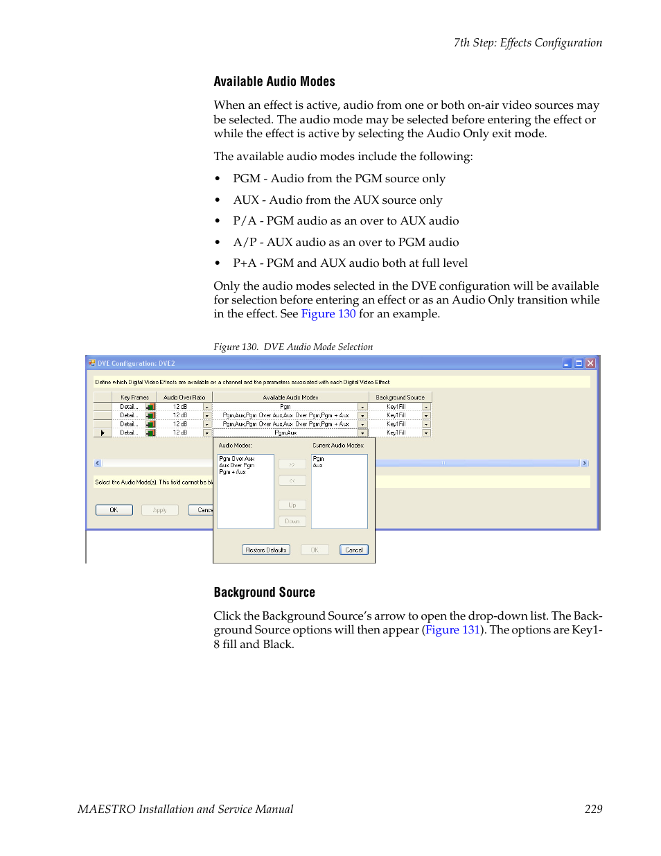 Grass Valley Maestro Master Control Installation v.2.4.0 User Manual | Page 229 / 428